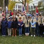 Veterans parade group